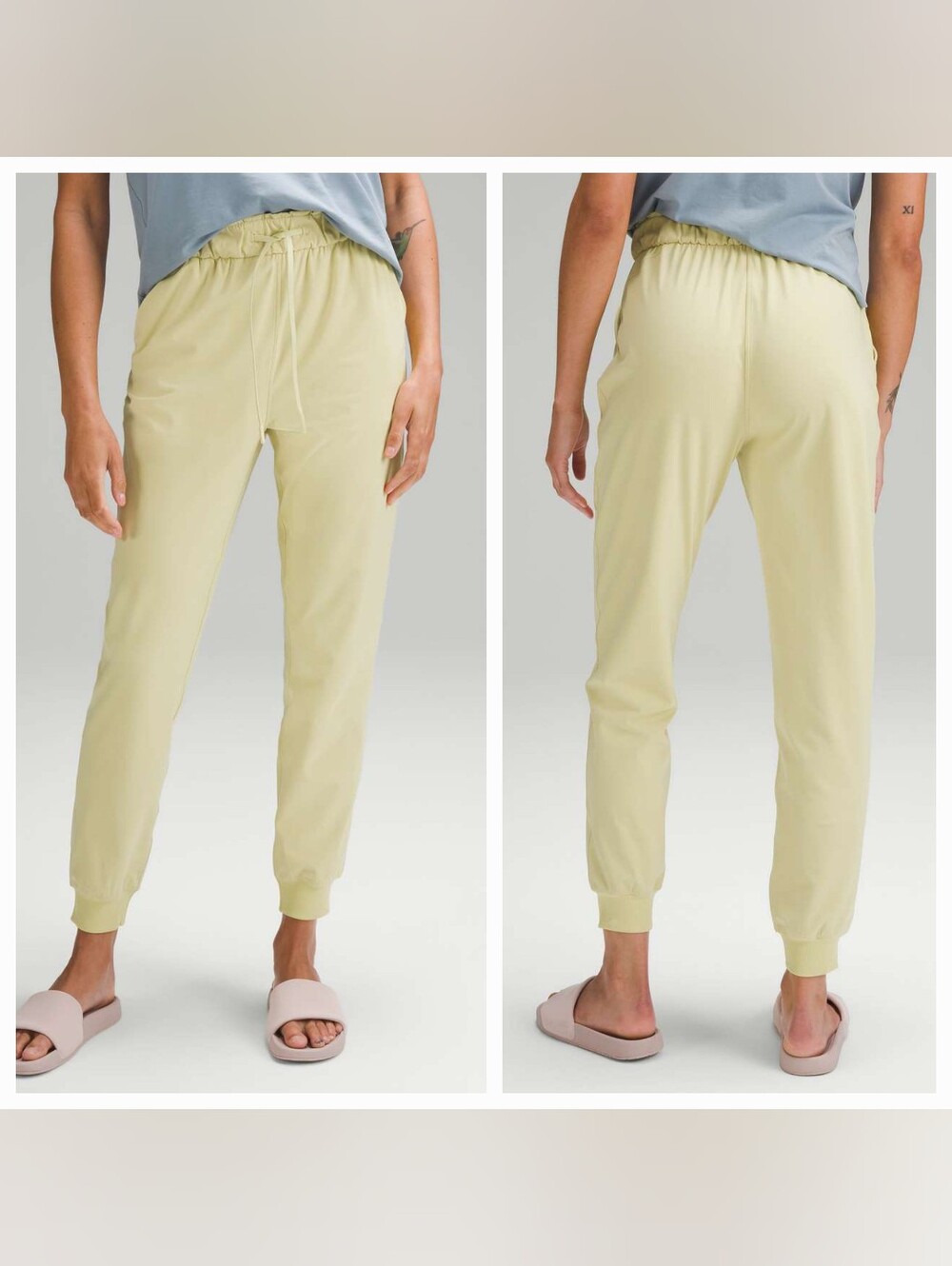Lululemon Stretch High-Rise Jogger Full Length Finch Yellow